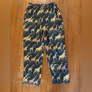 J Crew pants size 6 NWT silk 100%